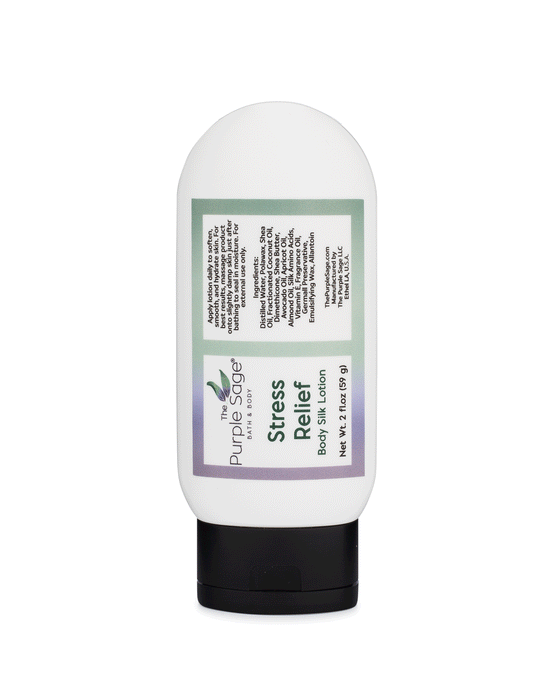 Stress Relief Lotion 2 oz on the go The Purple Sage